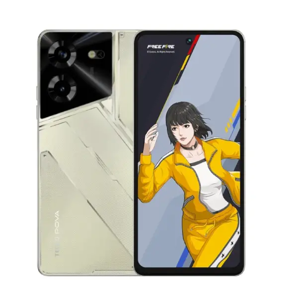 TECNO POVA 5 FREEFIRE 8/256 DORADO - Imagen 3