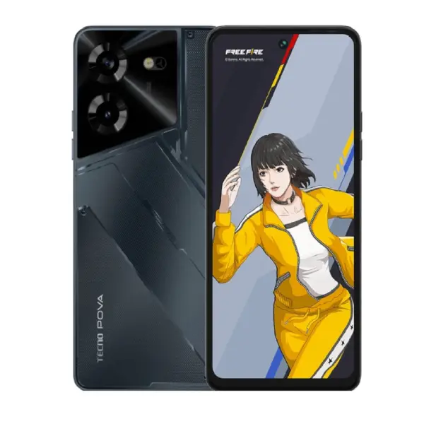 TECNO POVA 5 FREEFIRE 8/256 NEGRO - Imagen 3